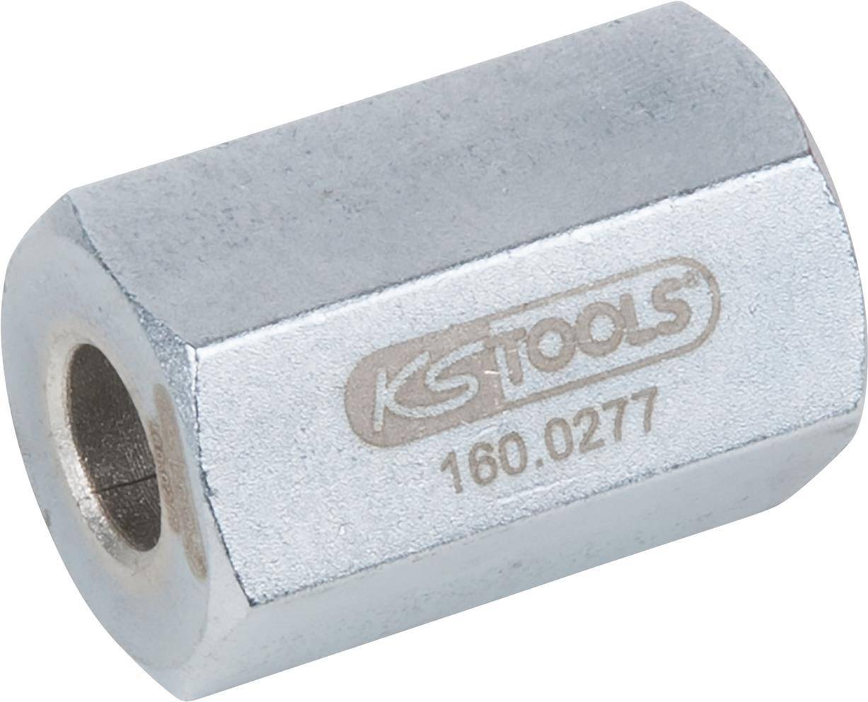 KS TOOLS Mutter, Außensechskant 19 mm, Innendurchmesser 6 mm (160.0277)