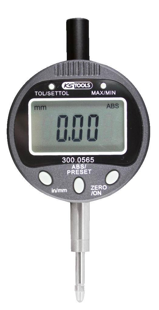 KS TOOLS Digital-Przisions-Messuhr 0-10mm