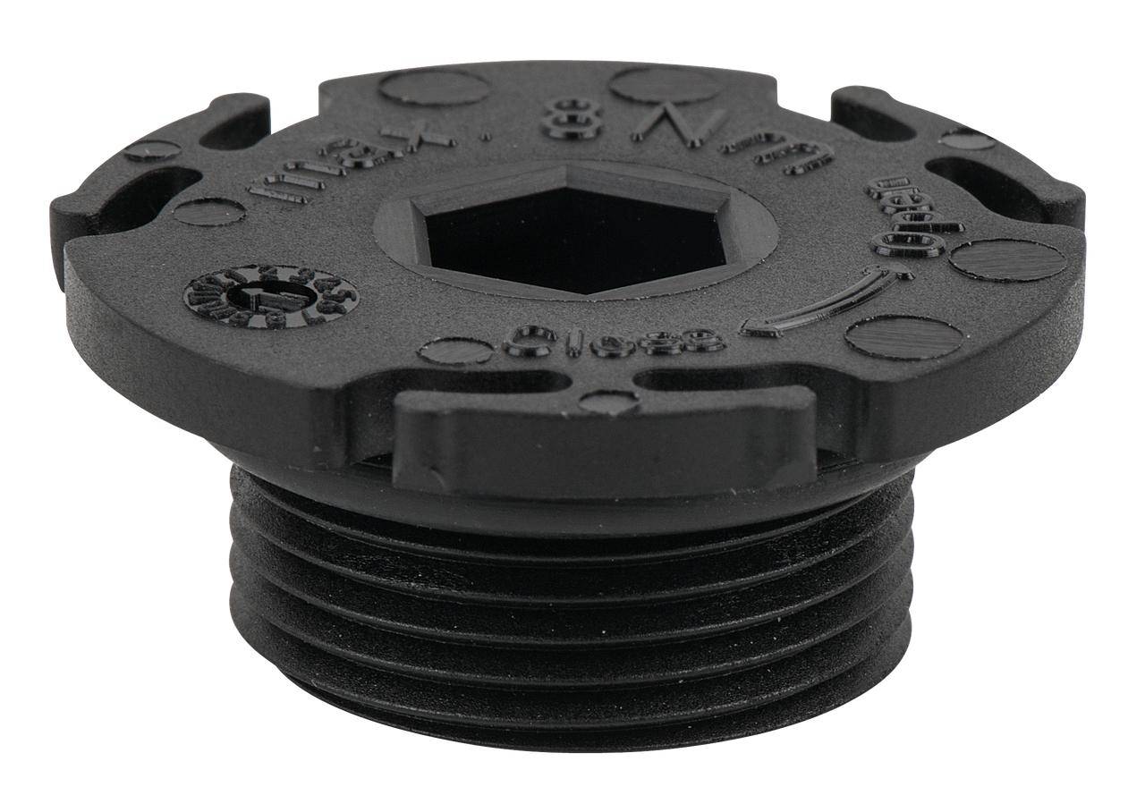 KS TOOLS Ölablassschraube, Innen6kant 10mm, M24x1,5x12mm, 1er-Pack