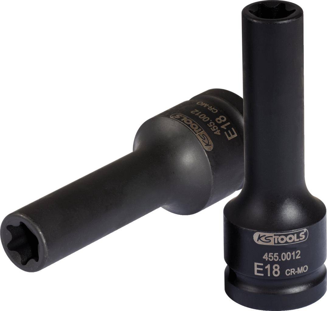 KS TOOLS 3/4" Kraft-Stecknuss Torx, lang, E18