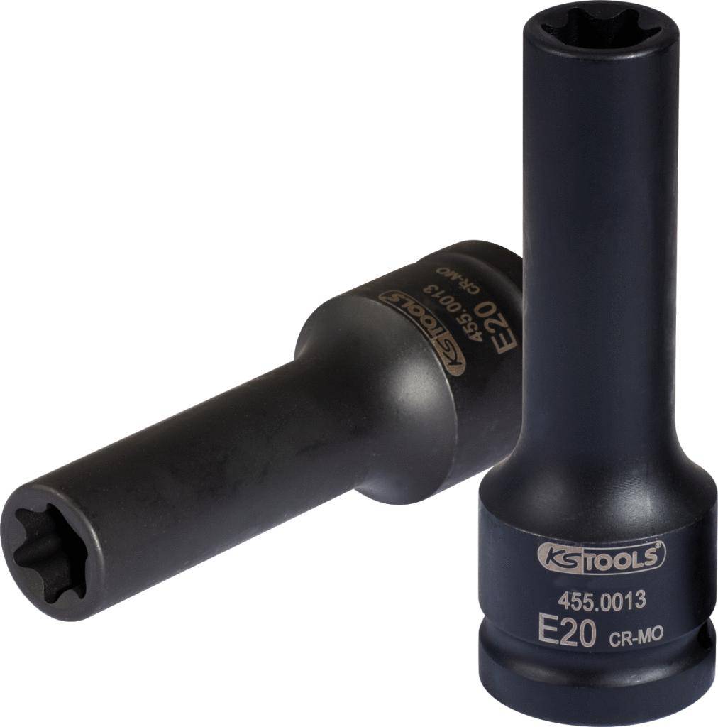 KS TOOLS 3/4" Kraft-Stecknuss Torx, lang, E20