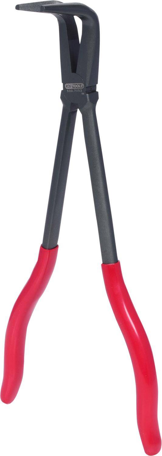 KS TOOLS Flachrundzange 90 gebogen, XL, 270mm