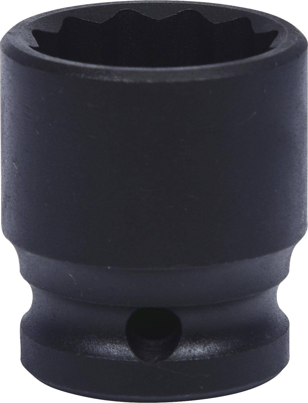 KS TOOLS 1/2" 12-kant-Kraft-Stecknuss, kurz, 24mm