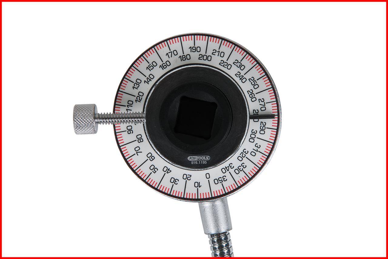 KS TOOLS 1/2" Drehwinkelmessscheibe, Magnet