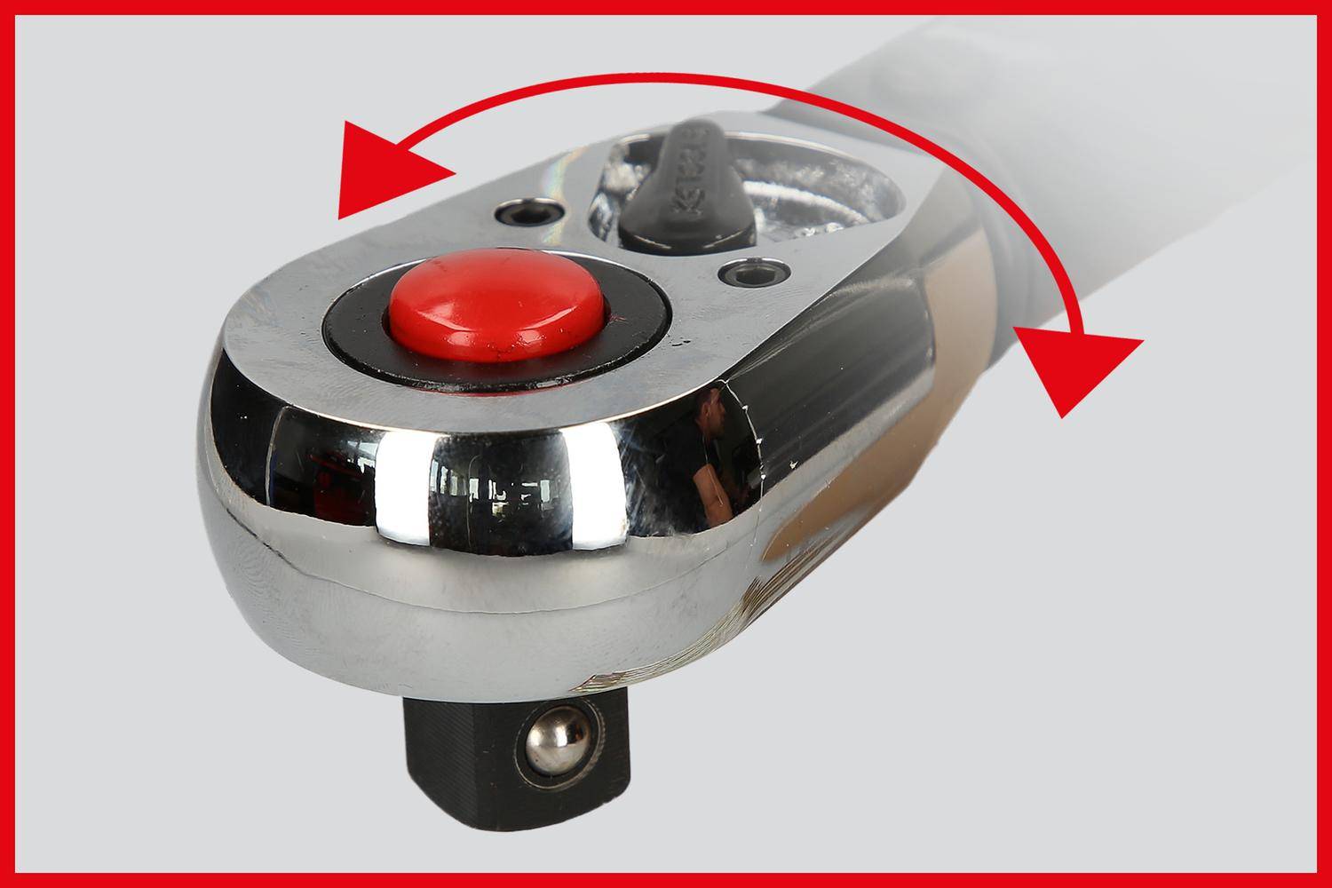 KS TOOLS 1/4" ERGOTORQUEprecision Ratschen-Drehmomentschlssel, 5-25Nm