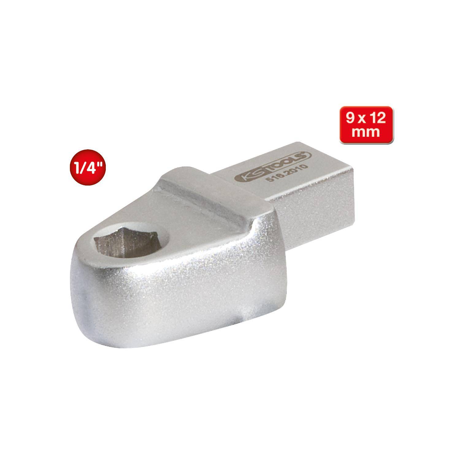 KS TOOLS 9x12mm Einsteck-Bithalter, für Bits 1/4"