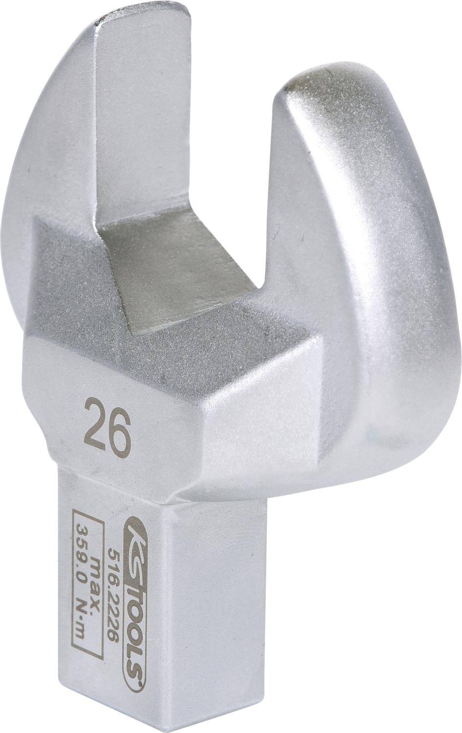 KS TOOLS 14x18mm Einsteck-Maulschlüssel, 26mm