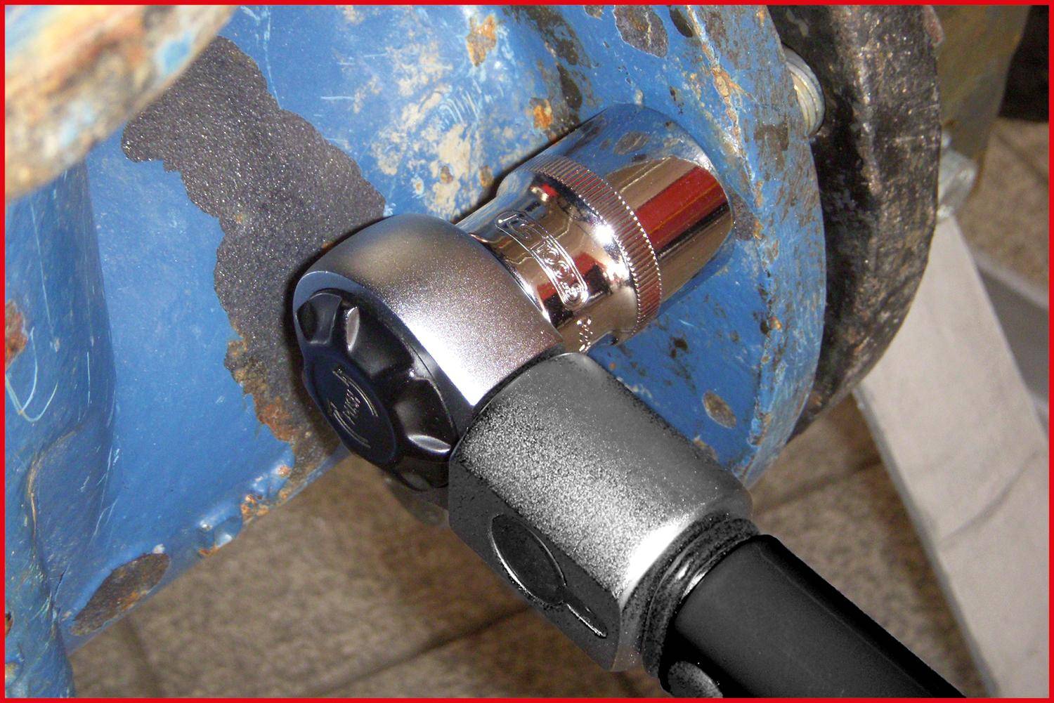 KS TOOLS 9x12mm Einsteck-Umschaltknarre, 1/2"