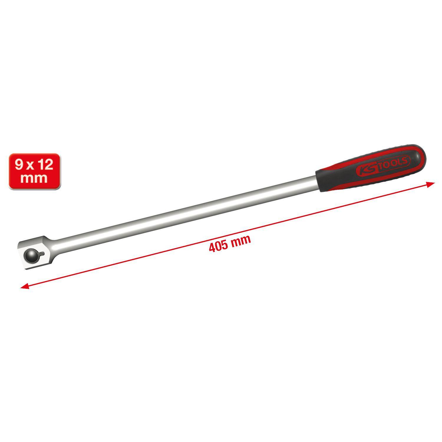 KS TOOLS 9x12mm ERGOTORQUEplus Universal-Einsteck-Schlssel, 405 mm