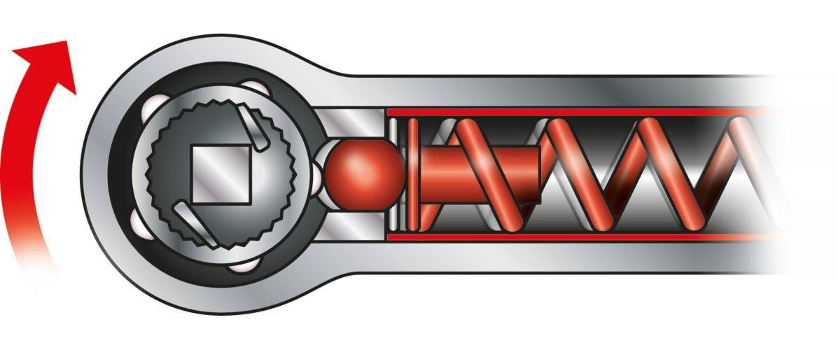 KS TOOLS Festeingestellter berratsch-Drehmomentschlssel, 1-5Nm