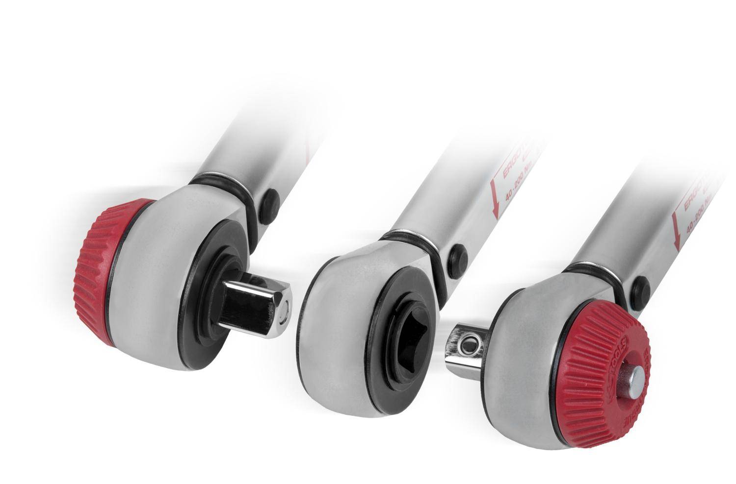 KS TOOLS 1/2" ERGOTORQUEprecision Drehmomentschlüssel 40-200 Nm mit