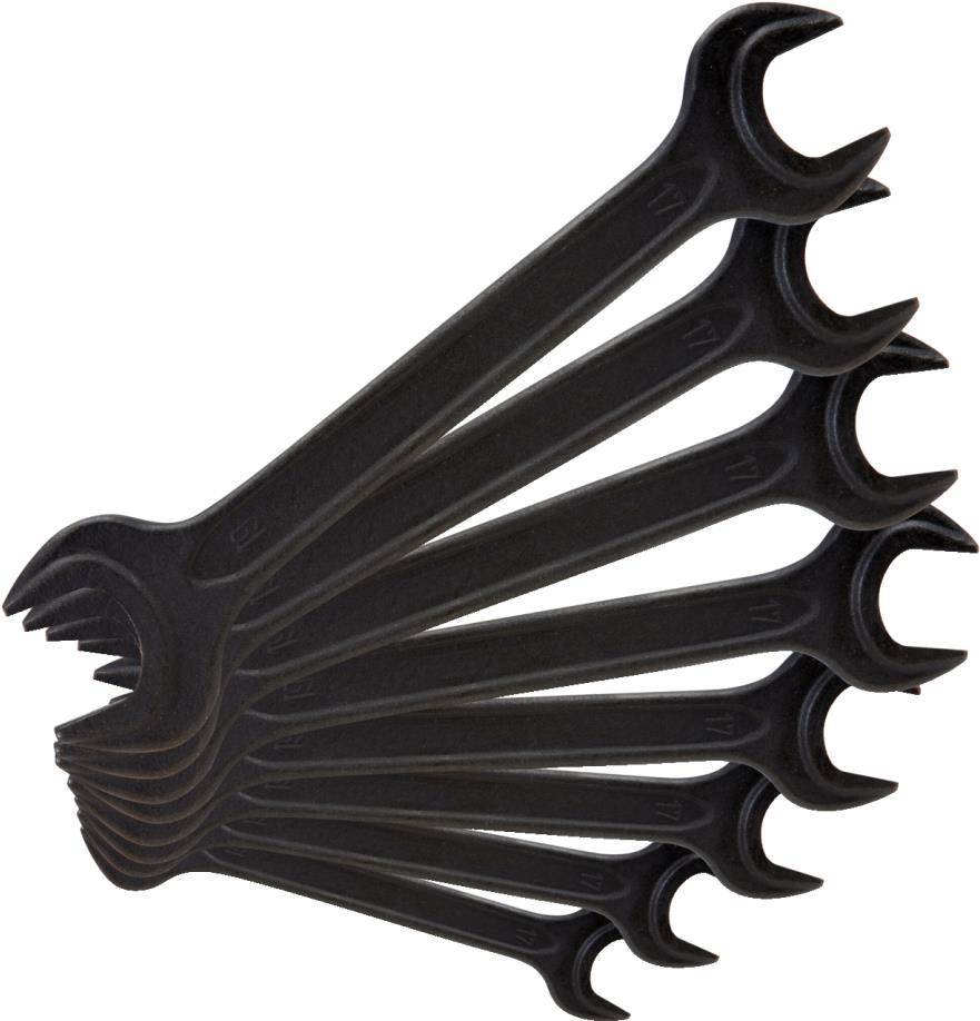 KS TOOLS Doppelmaul-Kraftschlüssel-Satz, 8-tlg