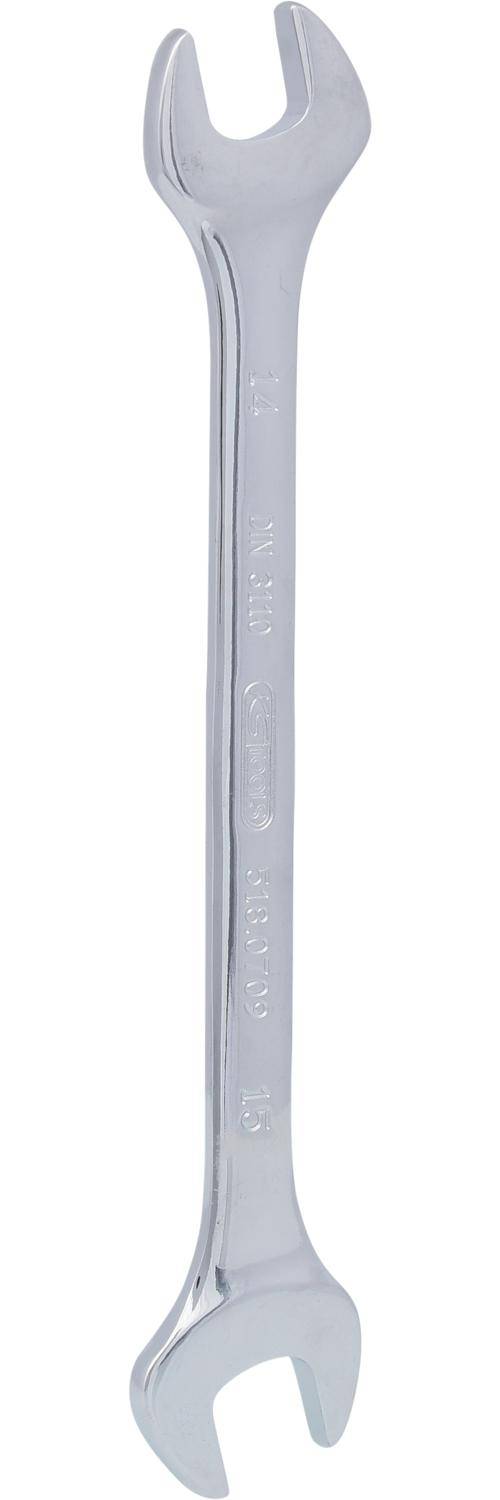 KS TOOLS CHROMEplus Doppel-Maulschlssel, 14x15mm