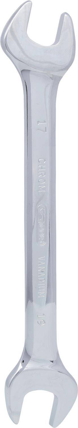 KS TOOLS CHROMEplus Doppel-Maulschlüssel, 17x19mm (518.0711)