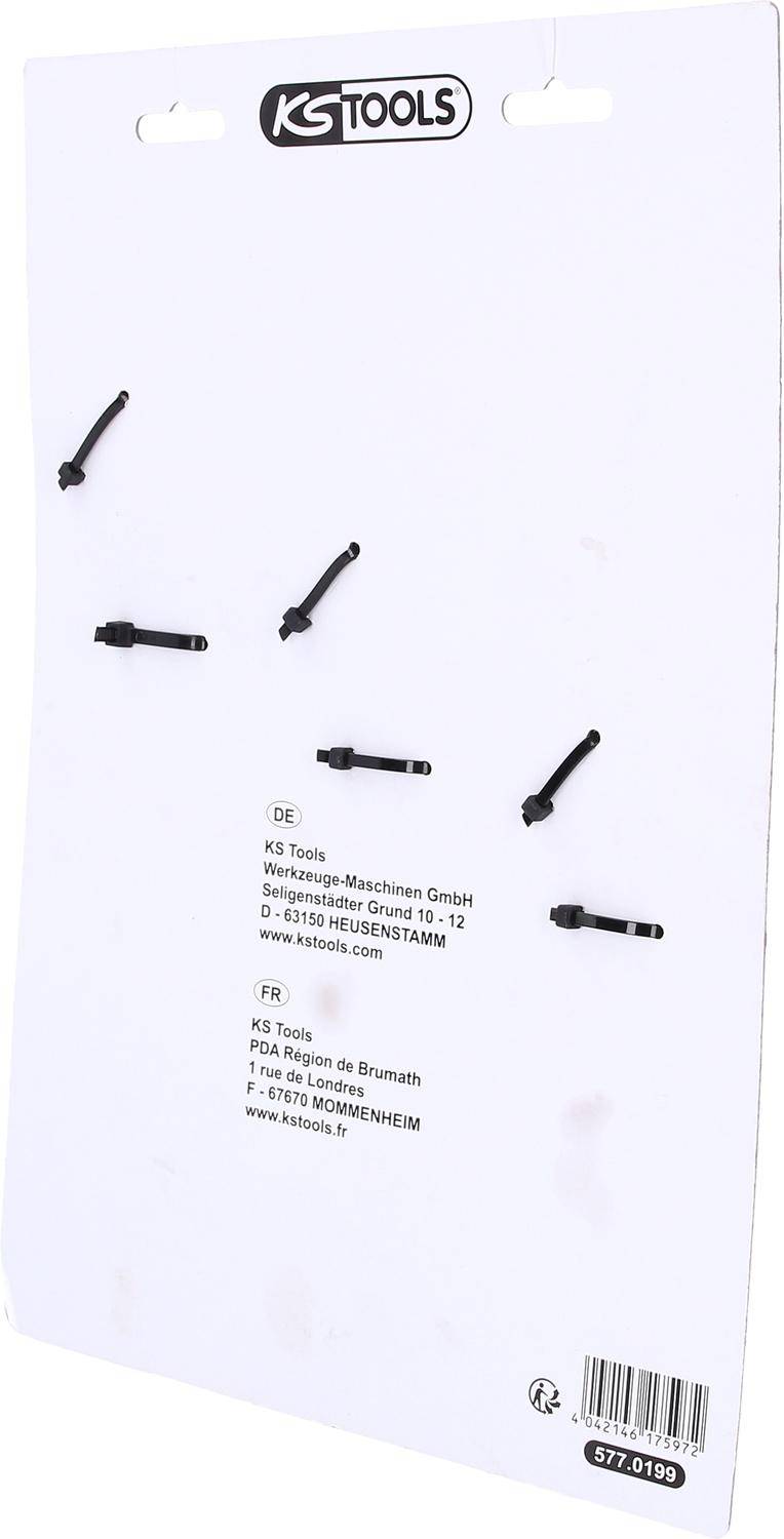 KS TOOLS Rollgabelschlüssel-Satz 2-Komponentengriff, 3-tlg