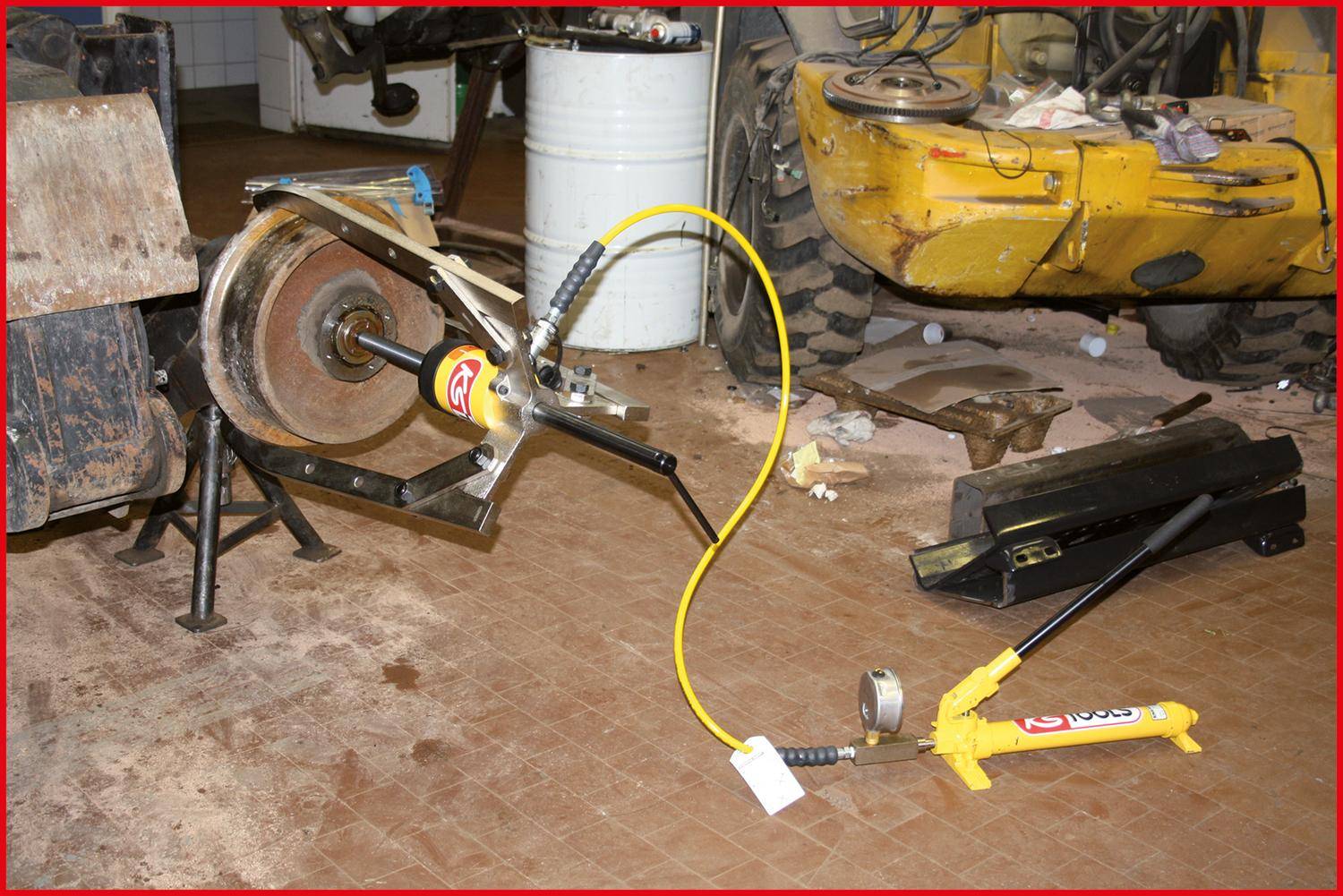 KS TOOLS Hydraulik-Handpumpe, 585mm