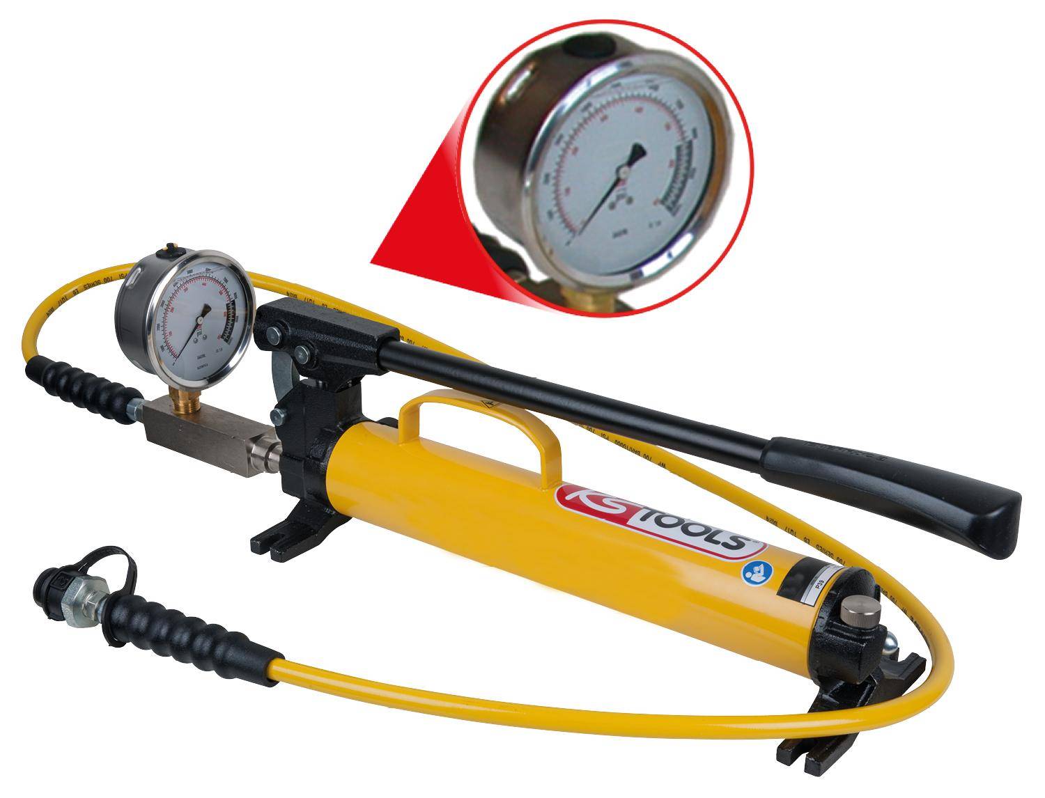 KS TOOLS Hydraulik-Handpumpe, 585mm