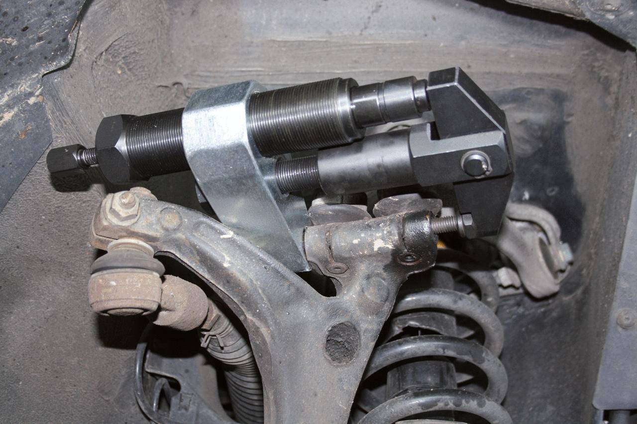 KS TOOLS Klemmschrauben-Ausdrcker mit Hydraulikspindel