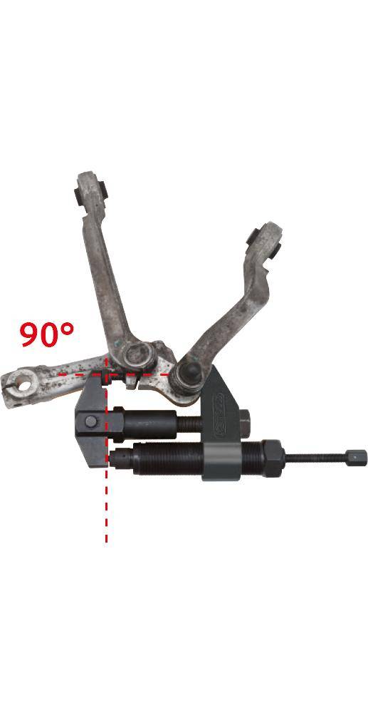 KS TOOLS Klemmschrauben-Ausdrcker mit Hydraulikspindel