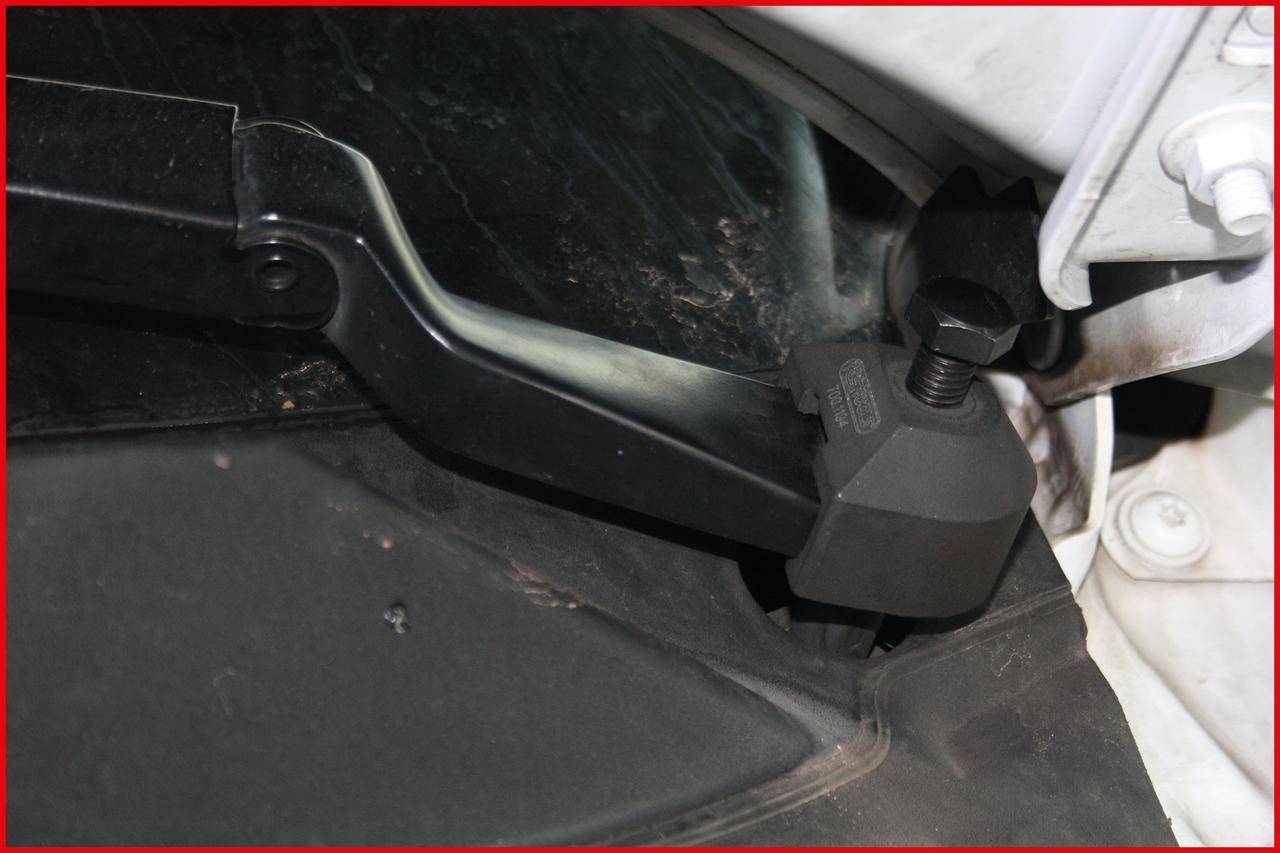 KS TOOLS Spezial Scheibenwischerarm-Abzieher mit Abziehgabel fr Audi