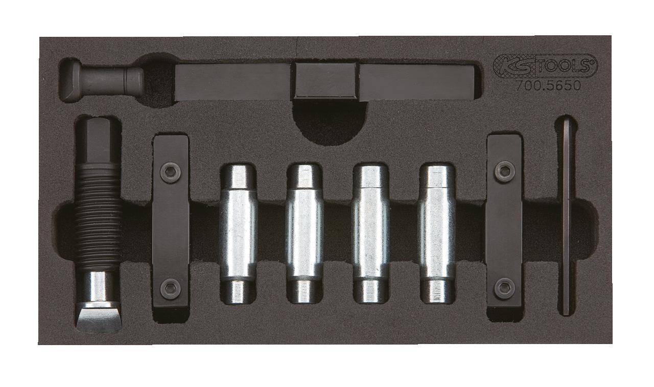 KS TOOLS Klemmbohrungs-Spreizwerkzeug-Satz, 11-tlg