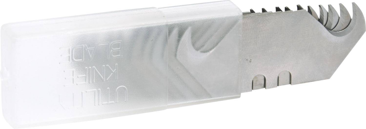 KS TOOLS Hakenklingen für Profi-Universalmesser, 10er Pack