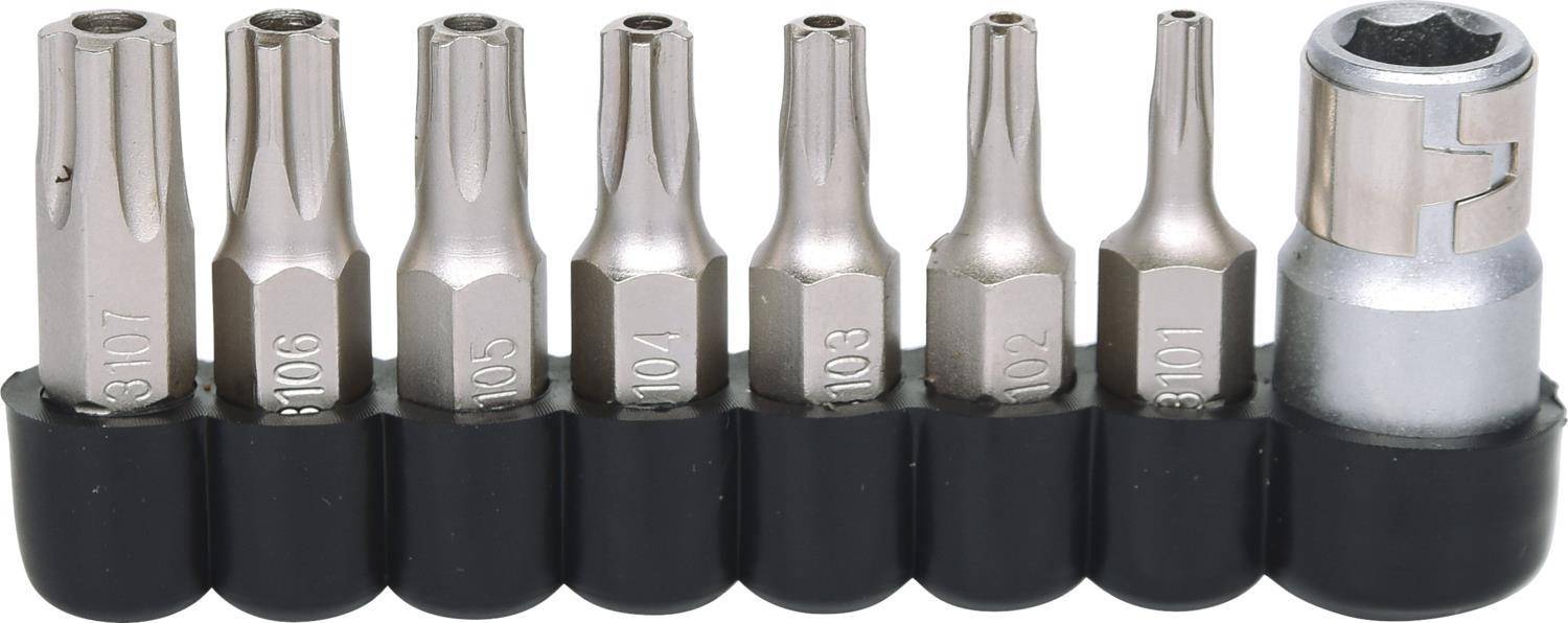 KS TOOLS 1/4'' CLASSIC Bit-Satz für Fünfsternschrauben, 8-tlg