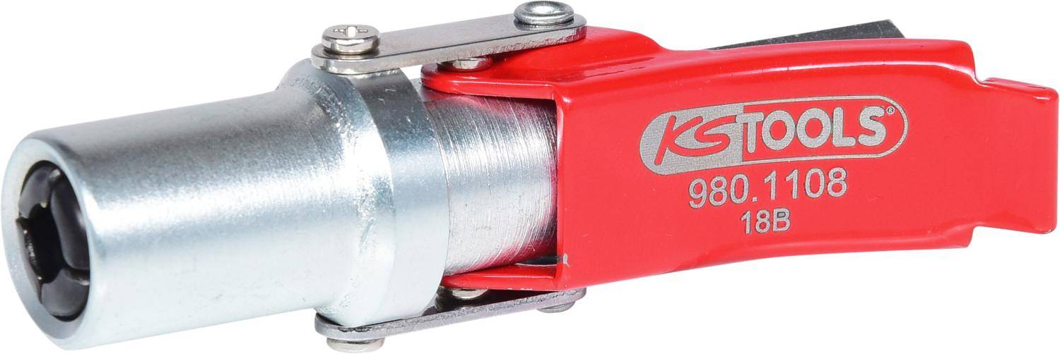 KS TOOLS Quick-Lock Schnellkupplung fr Fettpressen, 1/8"