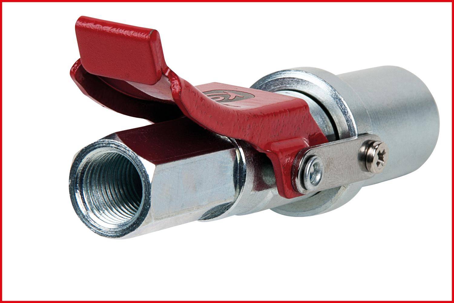 KS TOOLS Quick-Lock Schnellkupplung fr Fettpressen, 1/8"