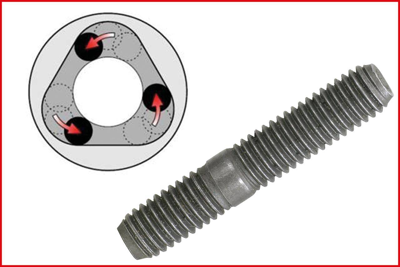 KS TOOLS Stehbolzen-Ausdreher-Satz, 7-tlg
