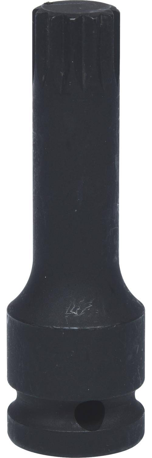 KS TOOLS 1/2" Kraft-Bit-Stecknuss Vielzahn, lang, M16
