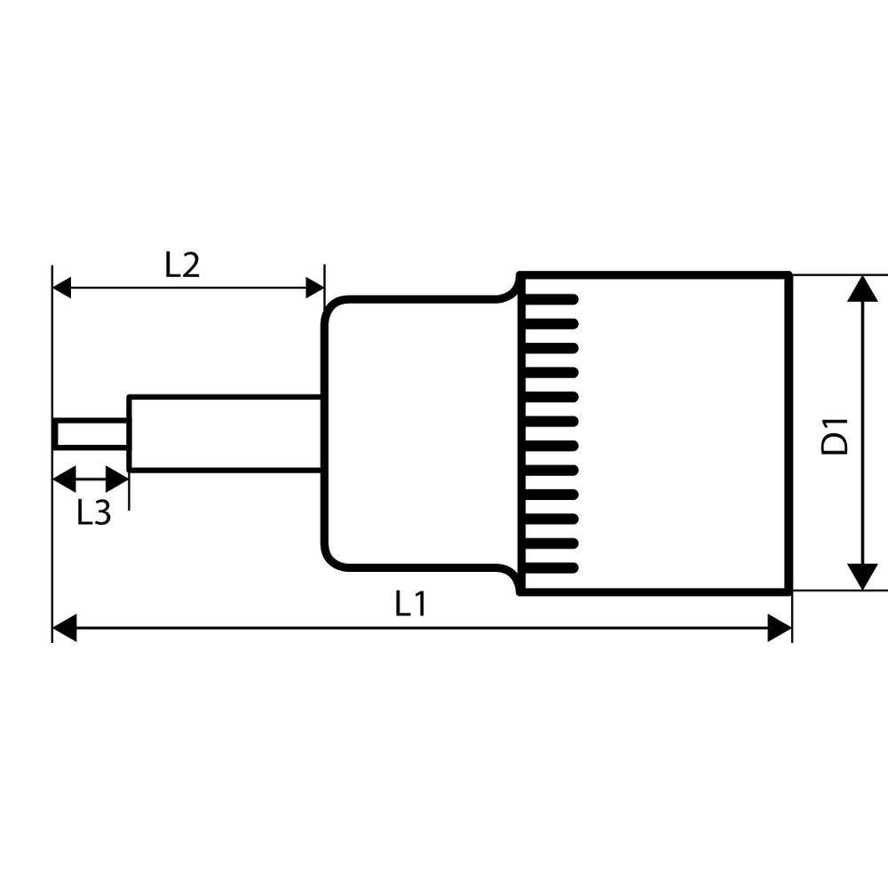 HEYCO Schraubendrehereinsatz I-6-kant 1/2” | 1/26KT-SCHR-DR-EIN. 6