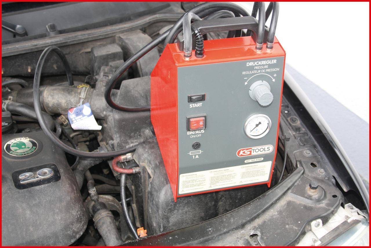KS TOOLS Bremsenwartungsgerät KS5, 5 Liter