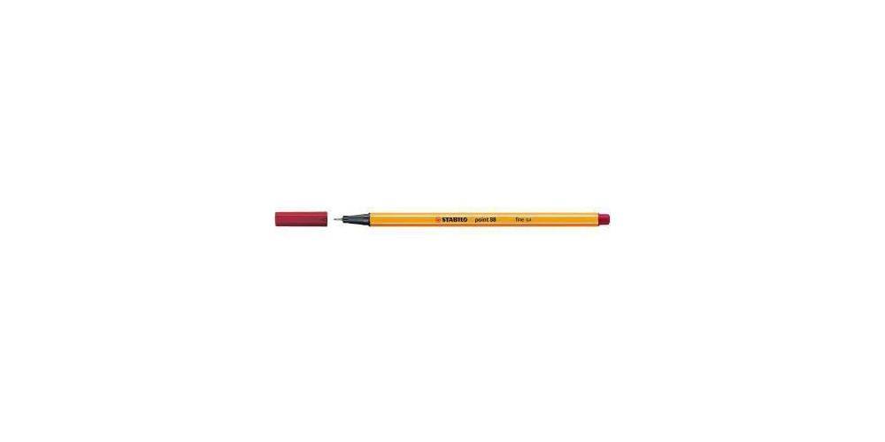 STABILO Fineliner ® point 88® 0,4mm dunkelrot ® point 88® 0,4mm