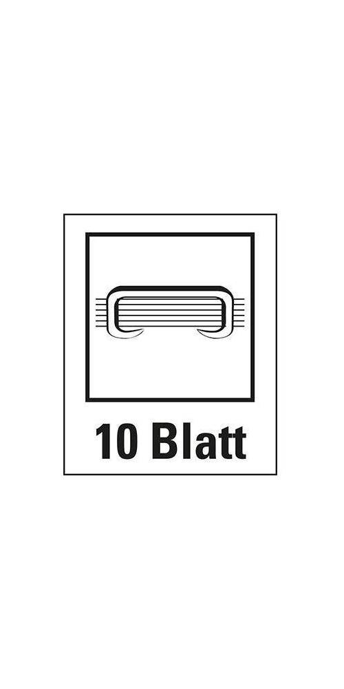 Leitz Heftgert NeXXt Mini 5517 No. 10 fest/nageln 10 Bl. (80 g/m)