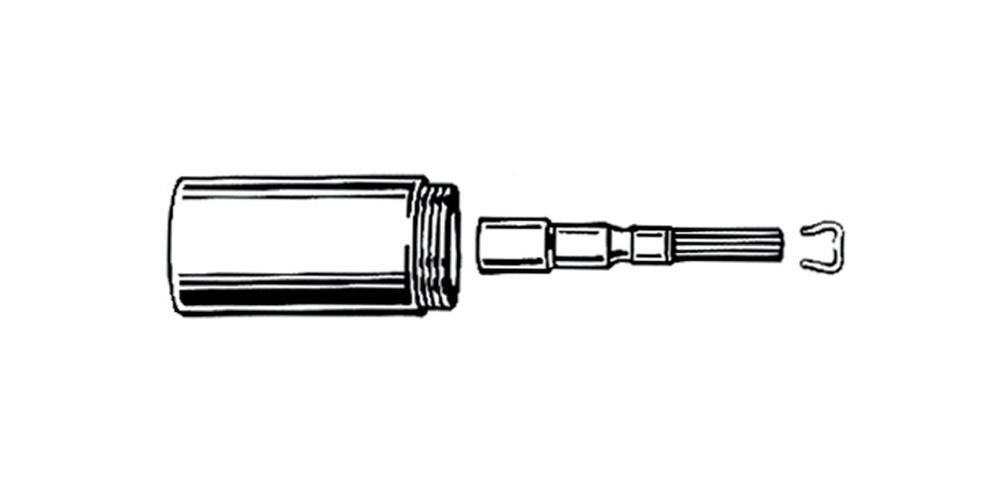 GROHE Verlängerungs-Set 40mm f UP-Ventil 1/2Zoll chr chrom