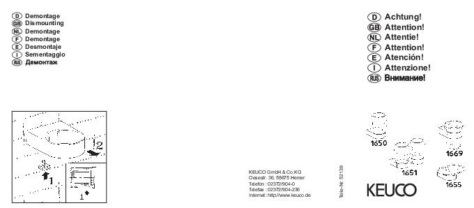 Keuco Echtkristall-Einsatz ELEGANCE mattiert lose Kri-gl mattiert