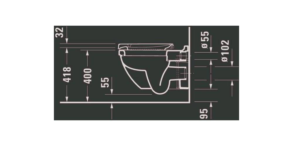 Duravit WC-Sitz STARCK 3 mit Absenkautomatik, abnehmbar weiß weiß