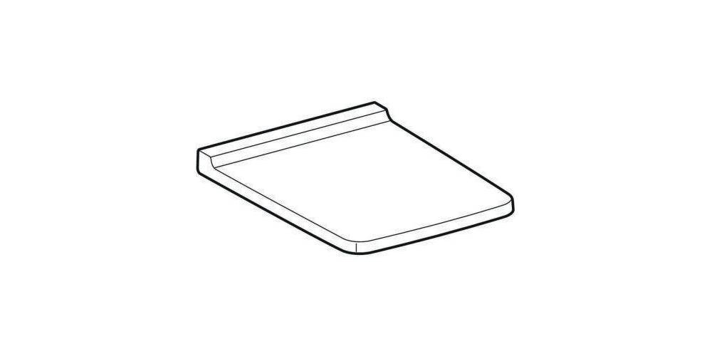 Geberit WC-Sitz XENO² weiß mit Absenkautomatik, Quick-Release