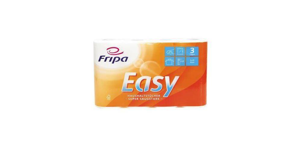 FRIPA Küchenrolle Easy 3-lagig 100 % Frischzellstoff hochweiß 4