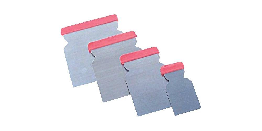 TRUFA Japanspachtelsatz 4-teilig Stahl je 1 Spachtel 50/80/100/120 mm