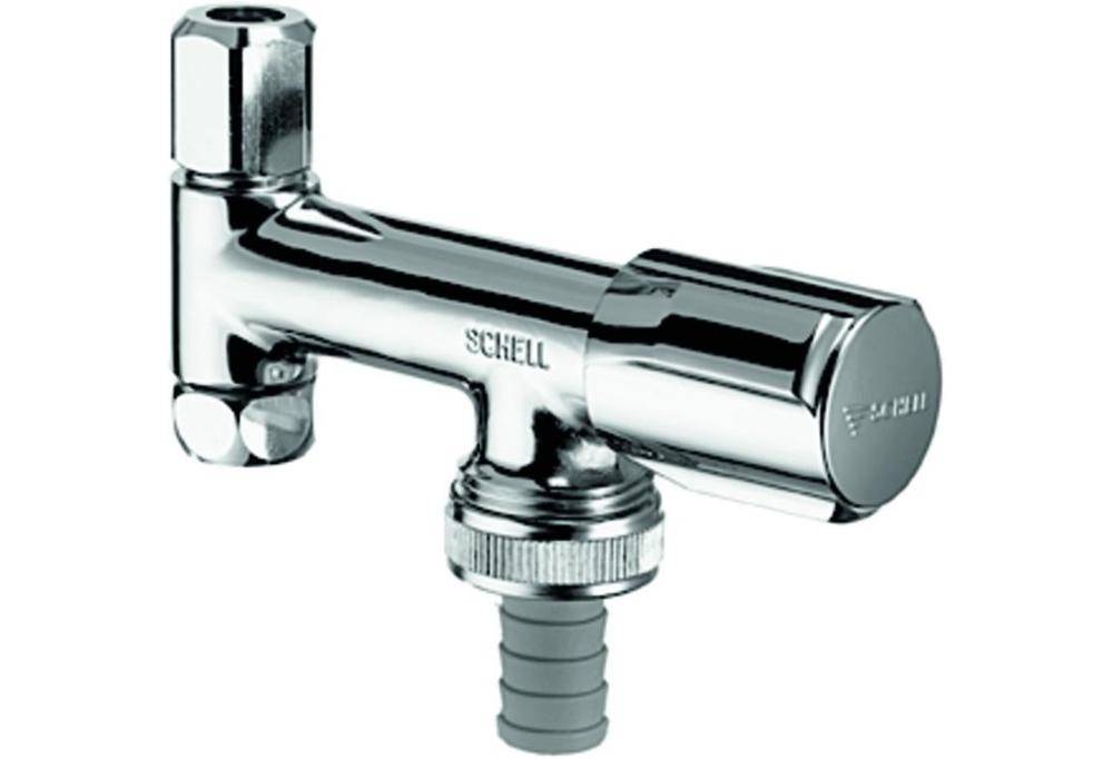 SCHELL Geräteventil COMFORT chrom, für Eckventile 3/8Zoll