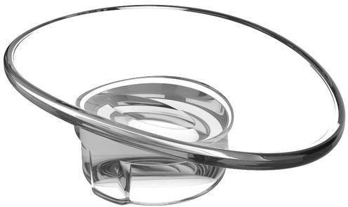 Keuco Kristallglas-Seifenschale ELEGANCE lose Echt-Kristallglas, klar