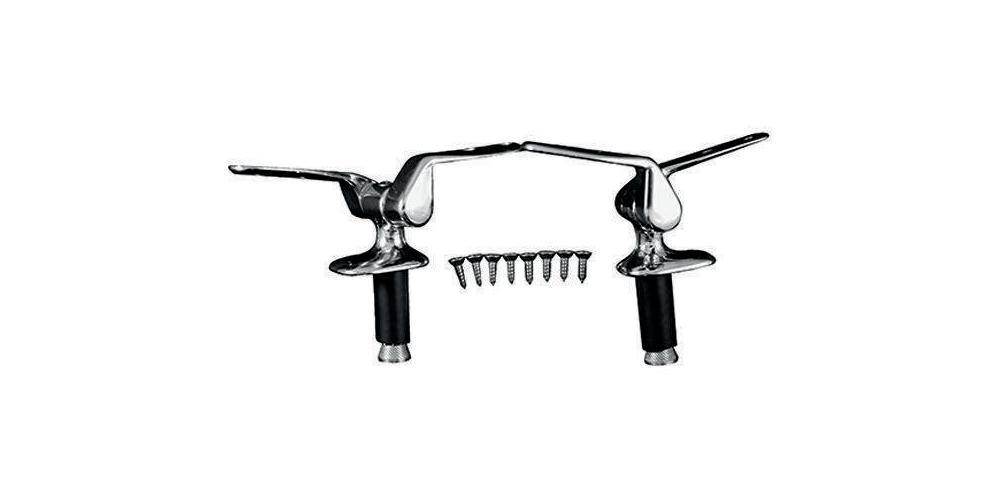 Duravit Scharnierpaar verchromt bis Oktober 2003 bis Oktober 2003