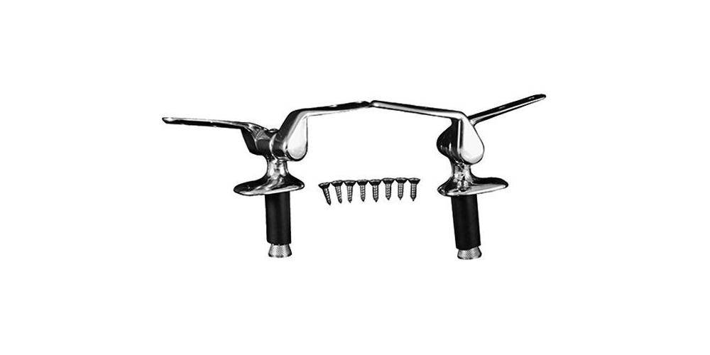 Duravit Scharnierpaar verchromt bis Oktober 2003 bis Oktober 2003