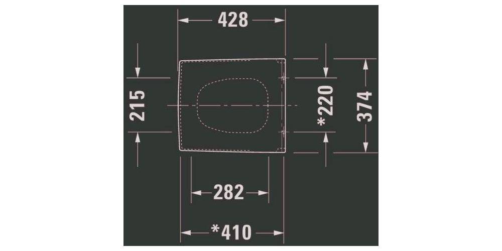 Duravit WC-Sitz VERO mit Absenkautomatik, abnehmbar weiß weiß