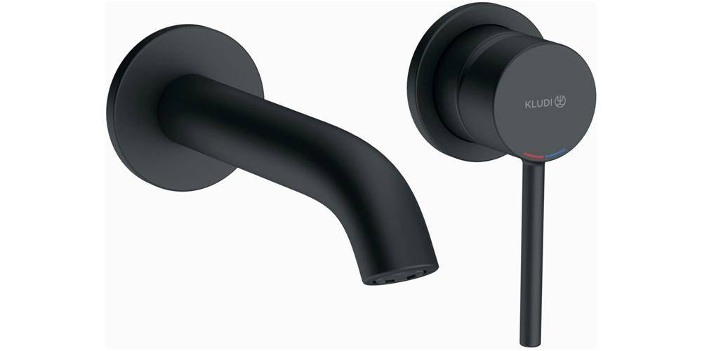 Kludi Waschtisch-Einhandmischer BOZZ UP 2L Ausldg Wandauslauf 180mm