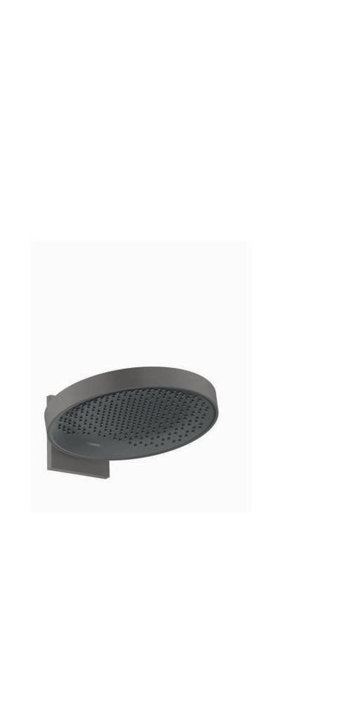 hansgrohe HG Kopfbrause Rainfinity 360 1jet Wandmontage brushed black