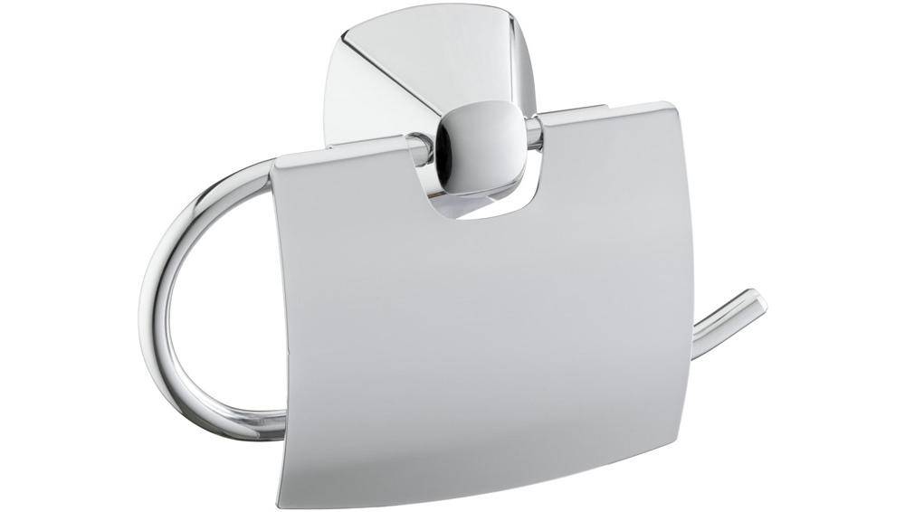 KEUCO Toilettenpapierhalter CITY 2 mit Deckel verchromt verchromt