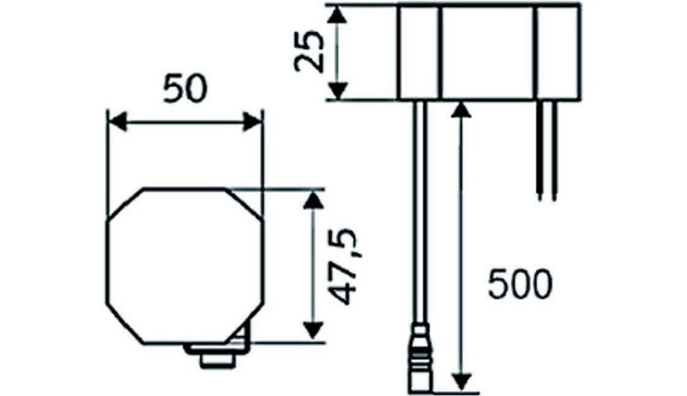SCHELL Elektronische WT-Armatur PURIS E Typ HD-M, Batteriebetrieb